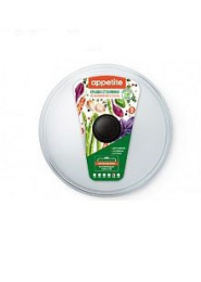 Крышка из термостойкого стекла литая d-28см, с пластиковой ручкой Appetite HSD28L