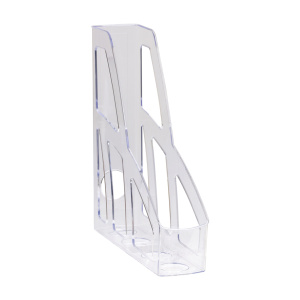 Вертикальный накопитель  75мм Стамм Лидер, прозрачный ЛТВ-30454