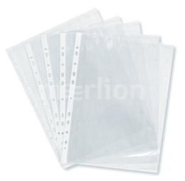 Папка-вкладыш А4 Бюрократ Эконом, гладкая, прозрачная -013BTEN, 306715,1496910