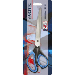 Ножницы 22 см Devente двухцветные, в картон. блистере 4091314