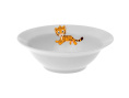 Миска фарфоровая 175мм/400мл Тигренок Фокус см7-3524х
