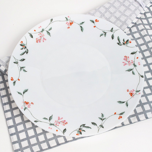 Тарелка стеклокерамическая мелкая 255мм Nahal Pars Opal PO-250-929