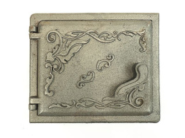 Печная дверка топочная чугунная 27х23см малая Бежецкий ЛМЗ ДТ-3