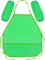 Фартук для труда с нарукавниками зеленый ФН-1697