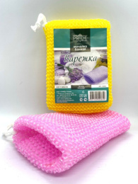 Мочалка для тела Варежка 15х20х2,5см Pride М001