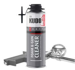 Очиститель монтажной пены FOAM&GUN CLEANER, KUDO, 650мл KUPP06C