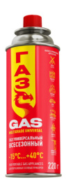 Газ универсальный всесезонный для портативных газовых приборов 220г
