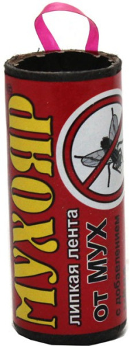 Липкая лента от мух Мухояр