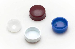 Заглушка 2-х частевая U синяя 15091-3