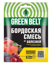 Бордоская смесь 200г от парши, пятнистости, курчавости Грин Бэлт 01-526