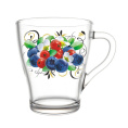 Кружка стеклянная 250мл Грация Лесная ягода Декостек 2018-Д