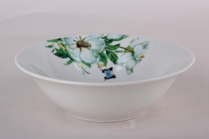 Салатник фарфоровый 150мм/350мл Camellia Коралл ZX2433-6B