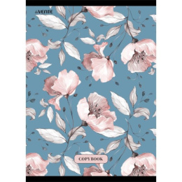 Тетрадь  80 листов А4 Devente Pink Flowers, скоба 2058206