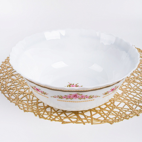 Салатник стеклокерамический 120мм/270мм Pransagreen Pars Opal PO-720-617