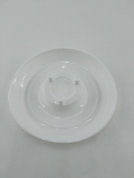 Поддон 190мм пластиковый для подвесного кашпо Глория 2л белый 5plast 5PL0629