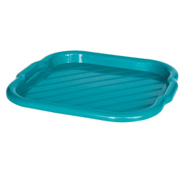 Поднос пластиковый квадратный 29х29см, цвета в ассортименте БЗПИ 321487