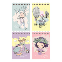 Блокнот А6  40 листов BG Отличный день, гребень Б6гр40 12212