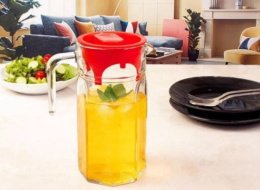 Кувшин стеклянный 1,4 л с крышкой, в п/у Kaveh 0818