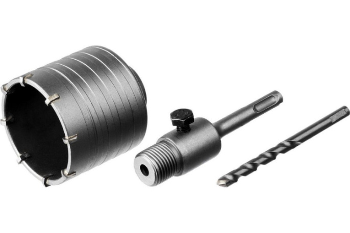 Коронка SDS+ М22х68мм, буровая Сибин 29216-68