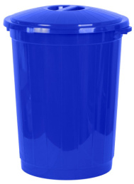 Бак  85л пластиковый пищевой с крышкой, цвет в ассортименте Ар-Пласт 01007