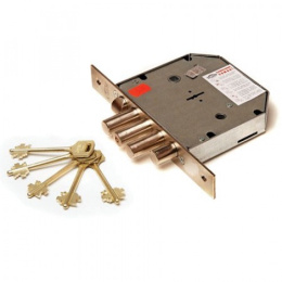 Замок врезной Эльбор 1.06.40.5.1 левый Эльбор 16221