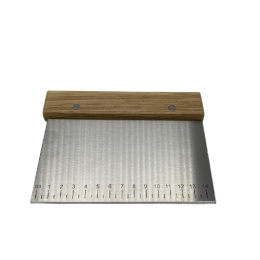 Нож для теста из нержавеющей стали деревянная ручка Радужный Дом РД73773