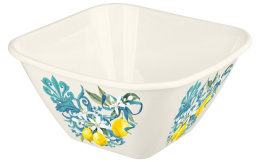 Миска пластиковая квадратная 4,0л с декором, микс 2 Homver 221142590/0107