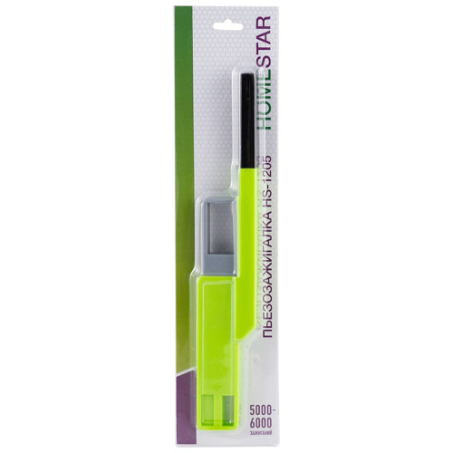 Пьезозажигалка HS-1205, зеленый HomeStar 102767