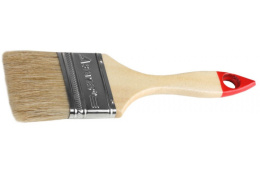 Кисть плоская Стандарт 100мм, 4", натуральная щетина, деревянная ручка Stayer 0101-100
