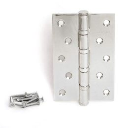 Петля врезная Apecs 120х80-B4-Steel-CR универсальная, хром Apecs 13854