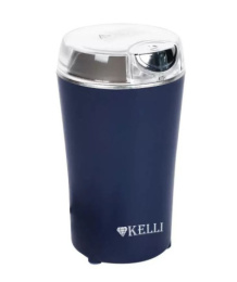 Кофемолка электрическая 300Вт, вместимость 85г, синий Kelli KL-5137