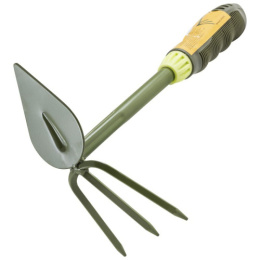 Рыхлитель-мотыжка 3 зуба + лепесток пластиковая ручка Park 2886/270233