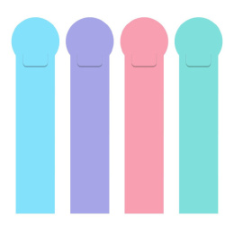 Закладка ErichKrause Diagonal Pastel ассорти, 4шт. в упаковке 55217 ЦЕНА ЗА УПАКОВКУ