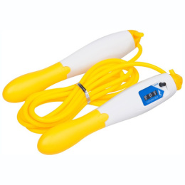 Скакалка 2,7м пластиковая d-4,2мм, со счетчиком Ecos JR-11/109442