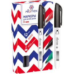 Маркер для белой доски Attomex, черный 5040703