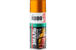 Эмаль аэрозольная Kudo универсальная 520мл золото 1028 KU-1028