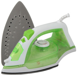 Утюг 1400Вт, тефлоновая подошва, белый с зеленым Maxtronic MAX-YB-TF2082/GR