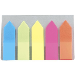 Этикет-закладки самоклеящиеся  5 цветов х  25 листов 45х12мм Devente 2011306