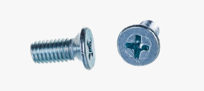 Винт пот.  2,5х12 DIN 965 цинк 027-2512