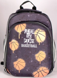 Рюкзак Devente Step World Basketball школьный жесткий, 2 отделения 7033123