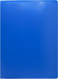 Папка на 4-х кольцах Silwerhof Eco пластик 0,5мм синяя 2062988