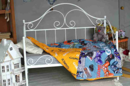 Покрывало стеганое детское 150х215см (бязь) Геймер 7482/1 ДомВелл 