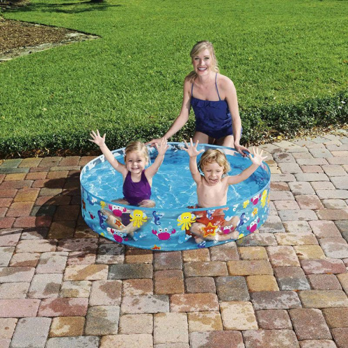 Бассейн жесткий борт круглый  277л 122х25см BestWay 55028/004916