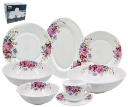 Набор столовый стеклокерамический 38 предметов Анабель, в п/у Lavenir 38PCSS A9-19010-1