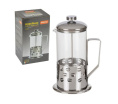 Френч-пресс 1л нержавеющая сталь+стекло Caffe Mallony 950081