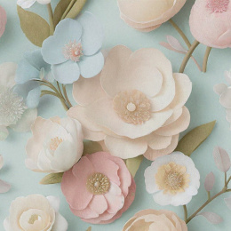 Клеенка столовая на тканевой основе с ПВХ покрытием 1,4х20м Grace STS2025-6