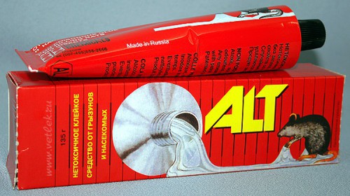 Клей для уничтожения грызунов и насекомых 135г ALT