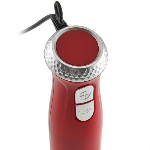 Блендер погружной с измельчителем 1000Вт, "Турбо", красный Delta DL-7064B