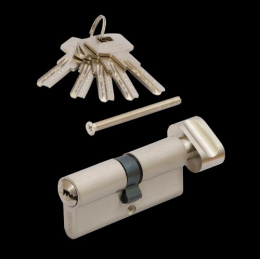 Личинка (цилиндровый механизм) Vettore ZN M70 ZC SN (35Tх35), 5 ключей, никель Vettore 33087