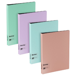 Папка на 4-х кольцах Berlingo Instinct, корешок 35мм, 700мкм, D-кольца, с карманом, ассорти RB4_4D515